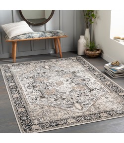 Livabliss Lavadora LVR2322 Light Grey Pewter Area Rug 5 ft. 3 in. X 7 ft. Rectangle