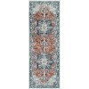 Livabliss Lavadora LVR2323 Ink Blue Blue Area Rug 2 ft. 7 in. X 7 ft. 3 in. Runner