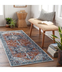 Livabliss Lavadora LVR2323 Ink Blue Blue Area Rug 2 ft. 7 in. X 7 ft. 3 in. Runner