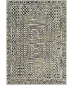 Livabliss Lavadora LVR2328 Black Sage Area Rug 6 ft. 7 in. Round Round