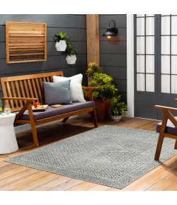 Livabliss Lavadora LVR2328 Black Sage Area Rug 6 ft. 7 in. Round Round