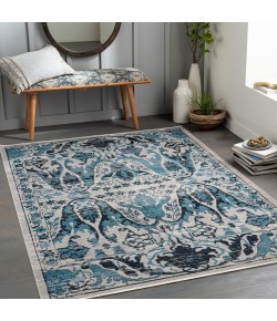 Livabliss Lavadora LVR2333 Ink Blue Blue Area Rug 9 ft. 3 in. X 12 ft. Rectangle