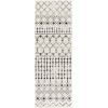 Livabliss Lavadora LVR2336 Black Gray Area Rug 2 ft. 7 in. X 7 ft. 3 in. Runner