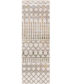 Livabliss Lavadora LVR2337 Sage Mustard Area Rug 2 ft. 7 in. X 7 ft. 3 in. Runner