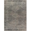 Livabliss Lavadora LVR2341 Black Gray Area Rug 7 ft. 10 in. X 10 ft. Rectangle