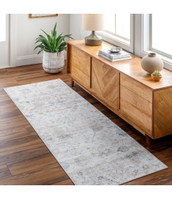 Livabliss Lavadora LVR2358 Light Grey Taupe Area Rug 6 ft. 7 in. X 9 ft. Rectangle