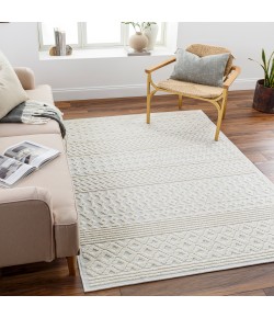 Livabliss Lyna LYA2309 Light Grey Taupe Area Rug 5 ft. X 7 ft. 2 in. Rectangle