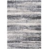 Livabliss Lyra Shag LYR2302 Charcoal Gray Area Rug 2 ft. X 3 ft. Rectangle
