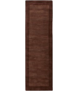 Livabliss Mystique M294 Dark Brown Area Rug 2 ft. 6 in. X 8 ft. Runner