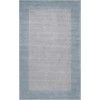 Livabliss Mystique M305 Medium Gray Aqua Area Rug 5 ft. X 8 ft. Rectangle