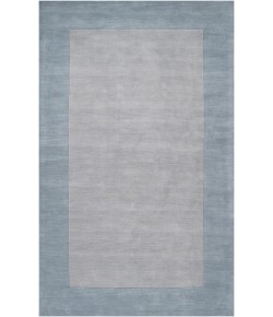 Livabliss Mystique M305 Medium Gray Aqua Area Rug 7 ft. 6 in. X 9 ft. 6 in. Rectangle