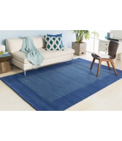 Livabliss Mystique M308 Dark Blue Area Rug 8 ft. Square