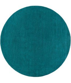 Surya Mystique M5330 Teal Area Rug 8 ft. Round