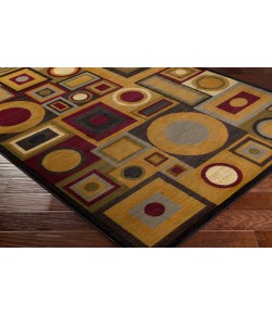Livabliss Marash MAH4613 Dark Red Tan Area Rug 9 ft. 3 in. X 12 ft. 6 in. Rectangle
