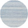 Livabliss Maroc 147619 Dark Blue Ivory Area Rug 6 ft. Round