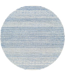 Livabliss Maroc 147619 Dark Blue Ivory Area Rug 6 ft. Round