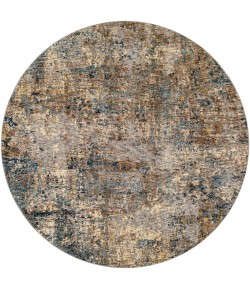 Livabliss Mirabel MBE2303 Navy Denim Area Rug 6 ft. 7 in. Round