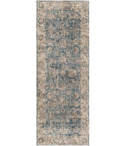 Livabliss Mirabel MBE2305 Teal Pale Blue Area Rug 2 ft. 7 in. X 7 ft. 3 in. Runner