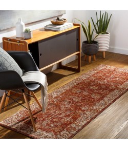 Livabliss Mirabel MBE2307 Brick Red Dusty Pink Area Rug 2 ft. 7 in. X 10 ft. Runner