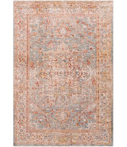 Livabliss Mirabel MBE2310 Teal Aqua Area Rug 6 ft. 7 in. Round