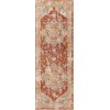 Livabliss Mirabel MBE2311 Brick Red Teal Area Rug 2 ft. 7 in. X 10 ft. Runner