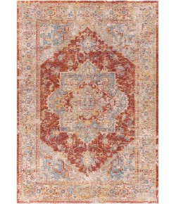 Livabliss Mirabel MBE2311 Brick Red Teal Area Rug 6 ft. 7 in. X 9 ft. 6 in. Rectangle