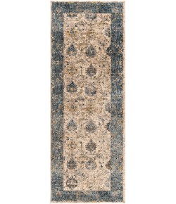 Livabliss Mirabel MBE2313 Teal Pale Blue Area Rug 2 ft. 7 in. X 7 ft. 3 in. Runner
