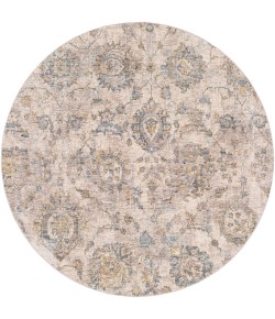 Livabliss Mirabel MBE2316 Teal Aqua Area Rug 6 ft. 7 in. Round