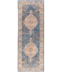Livabliss Mirabel MBE2317 Teal Pale Blue Area Rug 2 ft. 7 in. X 10 ft. Runner