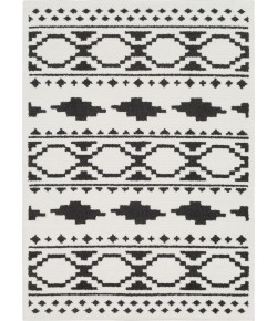 Surya Moroccan Shag MCS2305 Black Charcoal Area Rug 2 ft. 7 in. X 7 ft. 3 in. Runner