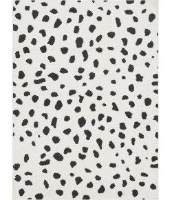 Livabliss Moroccan Shag MCS2307 Black Charcoal Area Rug 6 ft. 7 in. X 9 ft. 6 in. Rectangle