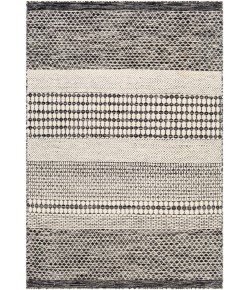 Livabliss Mardin MDI2306 Black Beige Area Rug 6 ft. X 9 ft. Rectangle