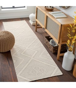 Surya Mardin MDI2309 Medium Gray Cream Area Rug 2 ft. 6 in. X 8 ft. Runner