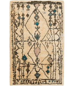Surya Medina MED1112 Aqua Beige Area Rug 2 ft. X 3 ft. Rectangle