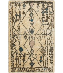 Surya Medina MED1112 Aqua Beige Area Rug 8 ft. Round