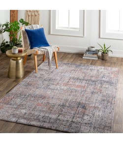 Livabliss Merit MEI2301 Burnt Orange Deep Teal Area Rug 9 ft. 2 in. X 12 ft. Rectangle