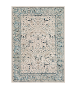 Livabliss Mesopotamia MEP2304 Medium Gray Teal Area Rug 2 ft. X 2 ft. 11 in. Rectangle
