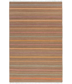 Surya Miguel MIG5007 Dark Brown Light Blue Area Rug 9 ft. X 13 ft. Rectangle
