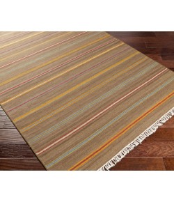 Surya Miguel MIG5007 Dark Brown Light Blue Area Rug 9 ft. X 13 ft. Rectangle