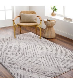 Livabliss Monet MMO2305 Light Grey Taupe Area Rug 5 ft. 3 in. X 7 ft. Rectangle