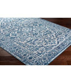 Livabliss Monte Carlo MNC2302 Sky Blue Light Gray Area Rug 5 ft. 3 in. X 7 ft. 3 in. Rectangle