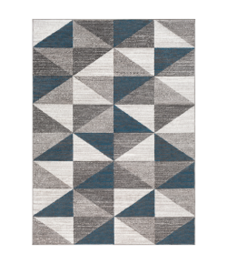 Livabliss Monte Carlo MNC2307 Light Gray White Area Rug 8 ft. 10 in. X 12 ft. Rectangle