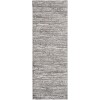 Livabliss Monte Carlo MNC2308 Light Gray White Area Rug 5 ft. 3 in. Square