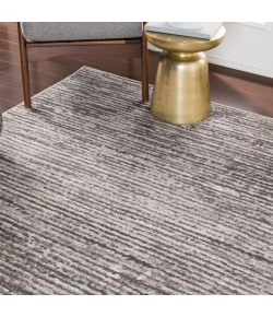 Livabliss Monte Carlo MNC2308 Light Gray White Area Rug 5 ft. 3 in. Square