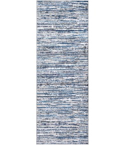 Livabliss Monte Carlo MNC2309 Navy Sky Blue Area Rug 5 ft. 3 in. Square
