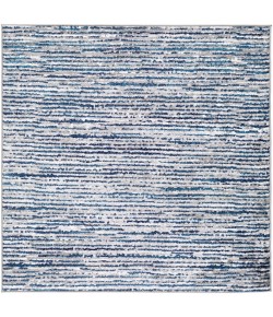 Livabliss Monte Carlo MNC2309 Navy Sky Blue Area Rug 5 ft. 3 in. Square