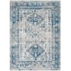 Livabliss Monte Carlo MNC2313 Blue Light Gray Area Rug 12 ft. X 15 ft. Rectangle