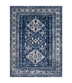 Surya Monte Carlo MNC2315 Navy Light Gray Area Rug 5 ft. 3 in. X 7 ft. 3 in. Rectangle