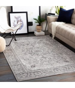 Livabliss Monte Carlo MNC2321 Light Gray Charcoal Area Rug 6 ft. 7 in. X 9 ft. Rectangle