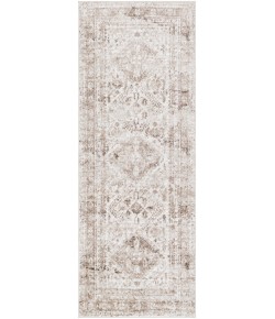 Livabliss Monte Carlo MNC2342 Cream Light Brown Area Rug 2 ft. 7 in. X 7 ft. 3 in. Runner